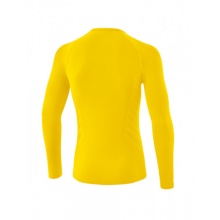 Erima Functional Underwear Long Sleeve Athletic Round Neck (seamless) yellow Men